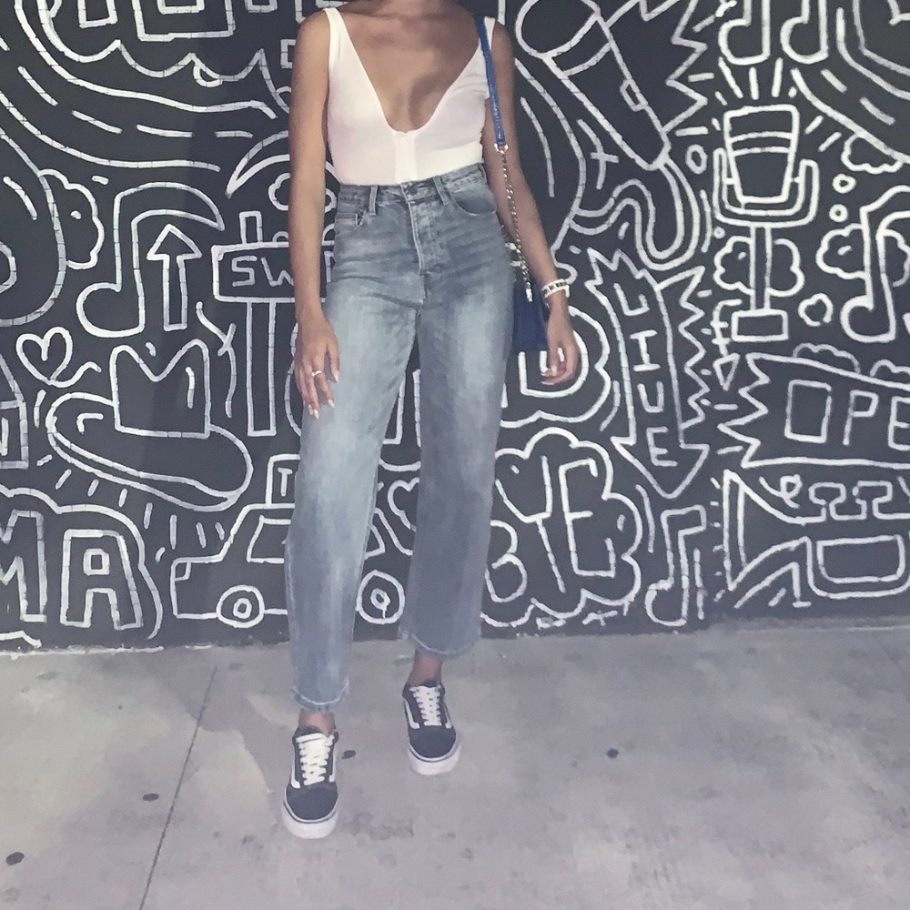 Cropped Jeans